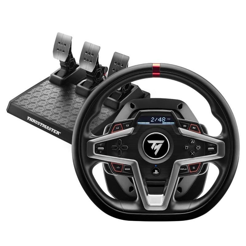 Volante con pedali per PS5, PS4 e PC - Thrustmaster T248