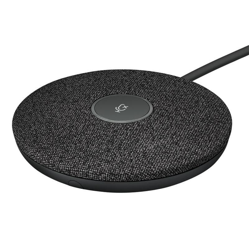 Microfono nero - Logitech Rally Mic Pod