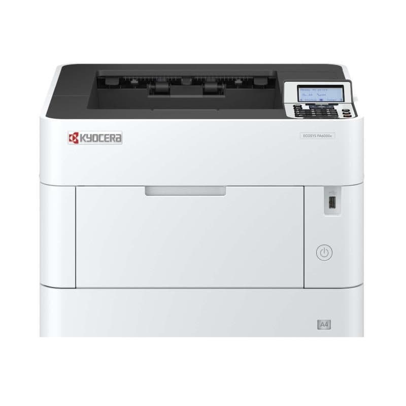 Stampante laser b/n A4 cassetto 500 fogli USB Type-A/Type-B Gigabit LAN 60 ppm 1200 x 1200 dpi - Kyocera ECOSYS PA6000x