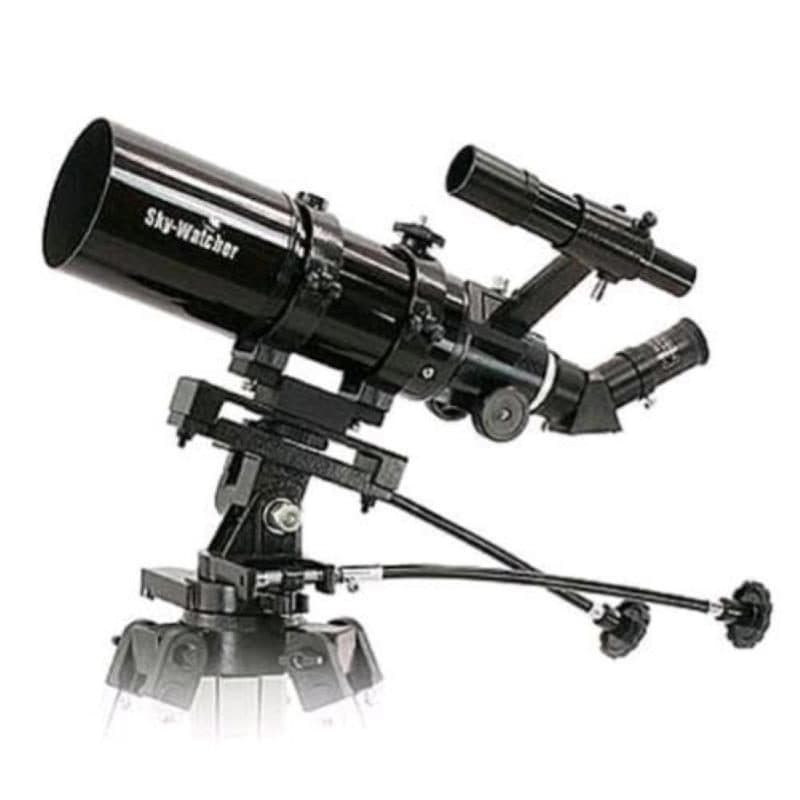Telescopio obiettivo 80 mm focale 400 mm treppiede incluso nero - Sky-Watcher Startravel 80 AZ3