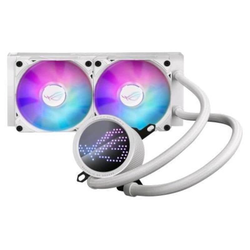 Kit di raffreddamento a liquido 2 x 12 cm 2.200 rpm - ASUS ROG Ryuo III 240 ARGB White Edition