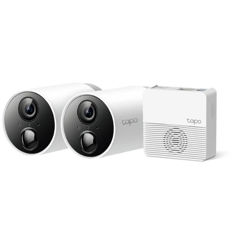 Kit 2 telecamere Tapo C400 Wi-Fi 2K QHD interno ed esterno con hub Tapo H200 - TP-Link Tapo C400S2