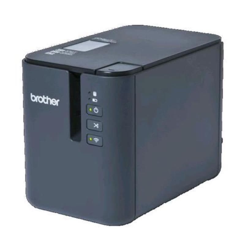 Etichettatrice desktop professionale collegabile a PC con connettività USB e Wi-Fi grigio - Brother PT-P900WC