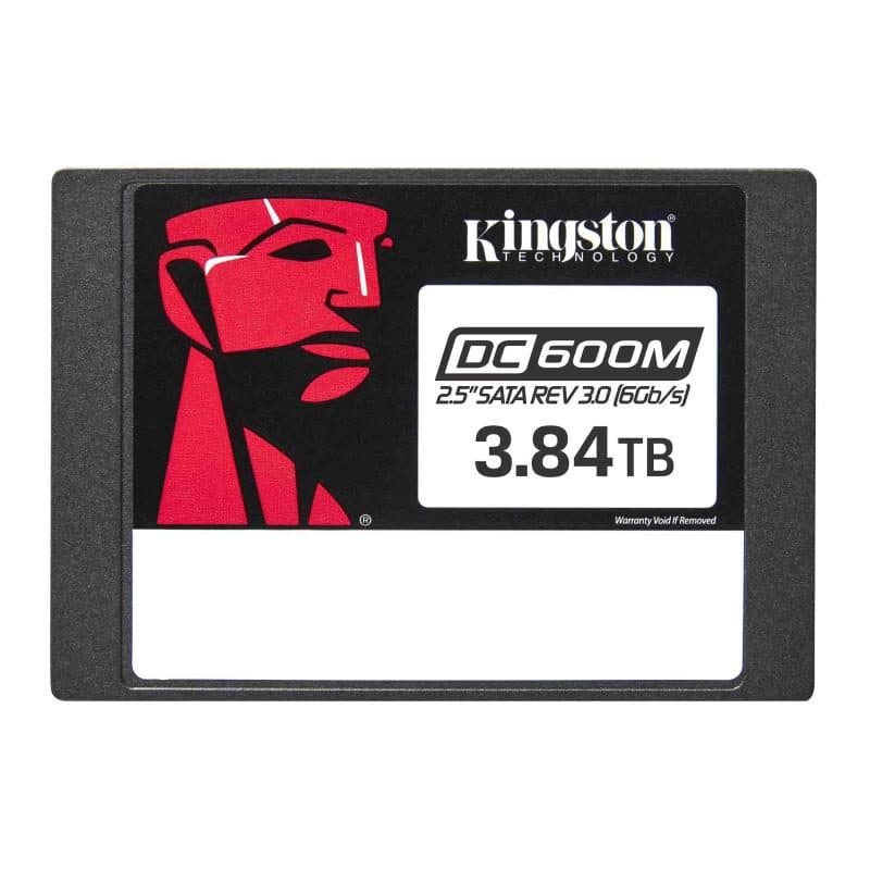 SSD 2,5 pollici 3,84TB Serial ATA III 3D TLC NAND - Kingston DC600M