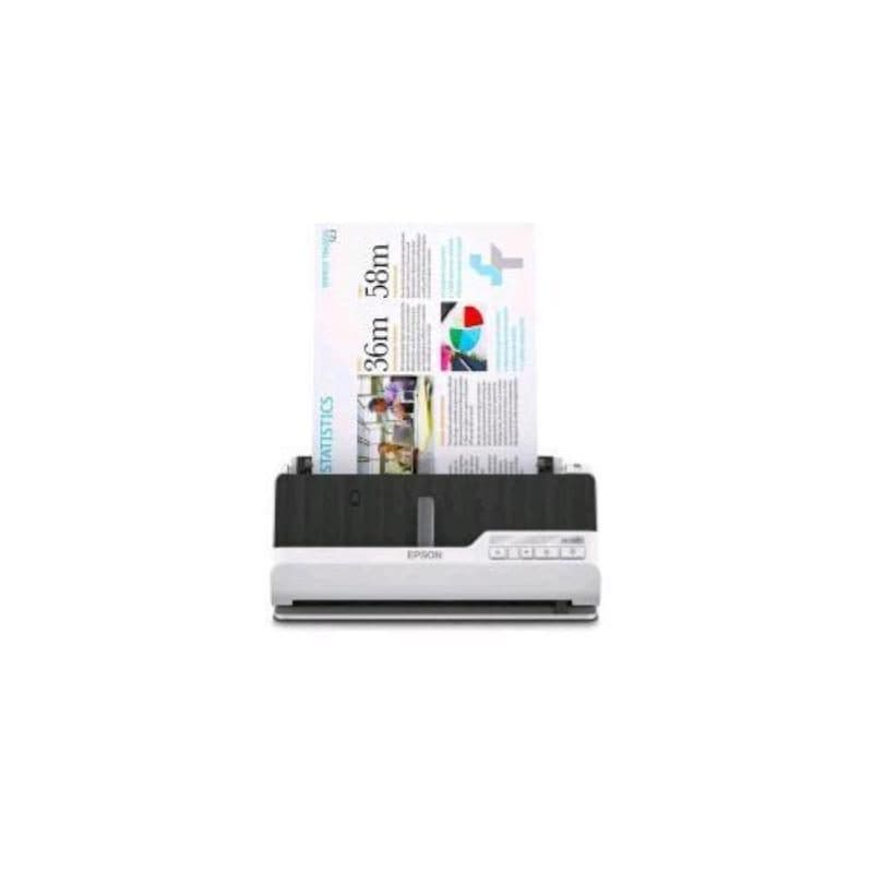 Scanner sheetfeeder A4 600x600 dpi ReadyScan LED 40 ppm ADF 20 pagine USB bianco/nero - Epson DS-C490