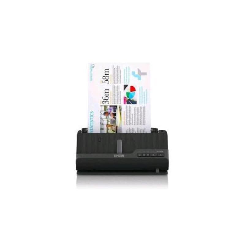 Scanner A4 600x600 dpi ADF 20 pagine ReadyScan LED 30 ppm fronte/retro USB 2.0 LAN Wi-Fi Direct nero - Epson ES-C320W