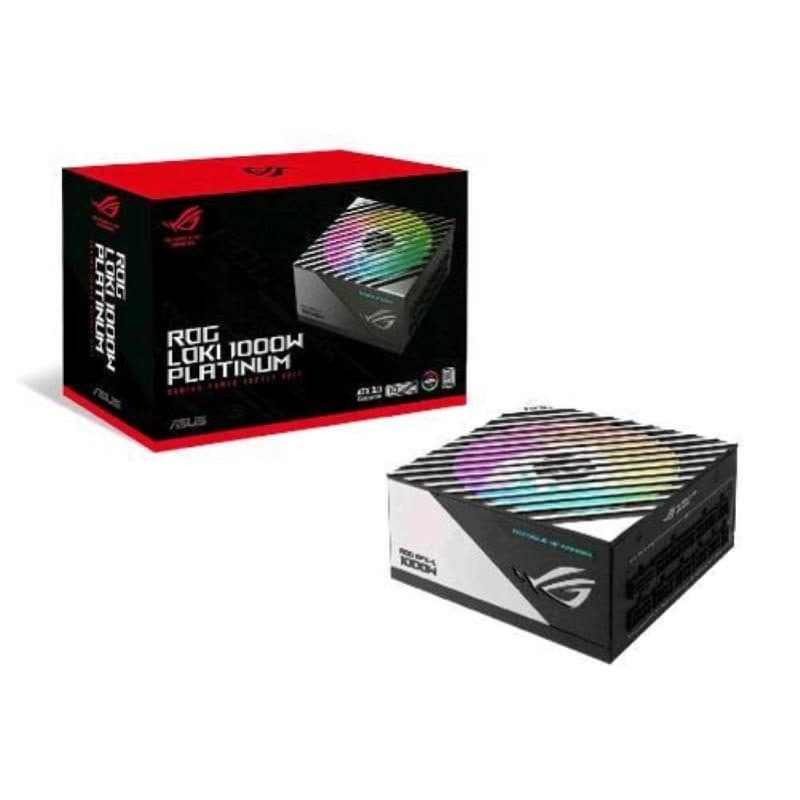Alimentatore per computer 1000 W Platinum SFX-L 24 pin ATX nero/argento - ASUS ROG Loki