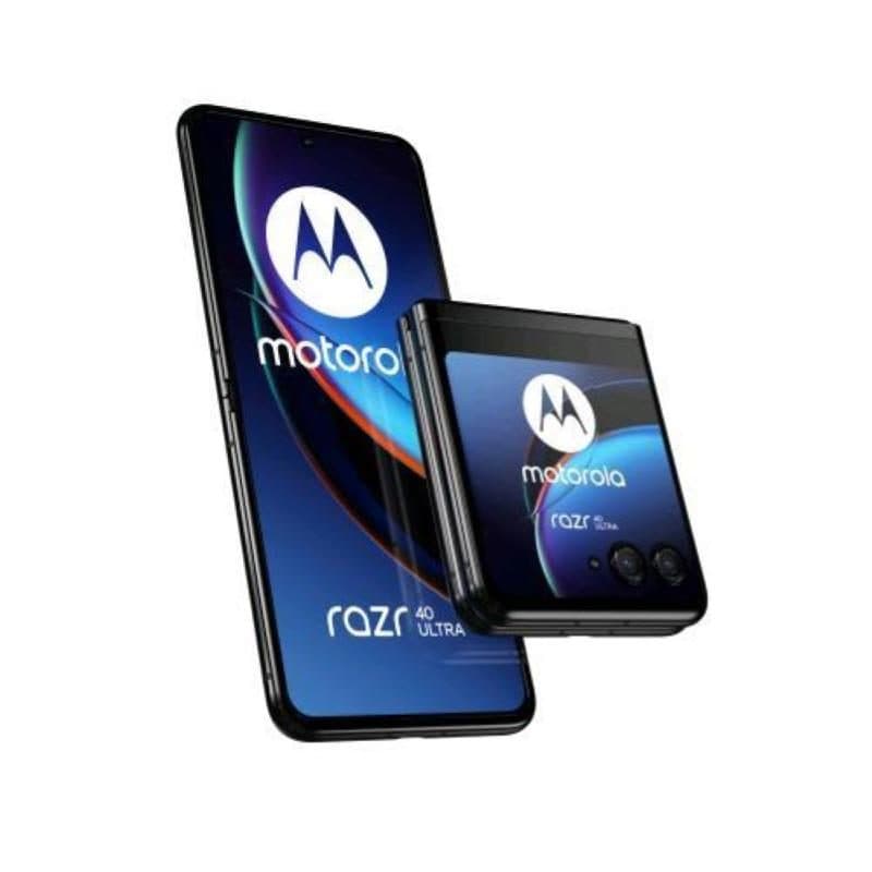 Smartphone 5G dual SIM 6,9 + 3,6 pollici octa core 256GB RAM 8GB nero Infinity Black - Motorola Razr 40 Ultra