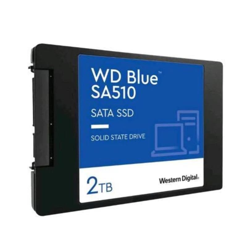 SSD 2TB 2,5 pollici Serial ATA III 6 Gb/s lettura 560 MB/s scrittura 520 MB/s - Western Digital Blue SA510