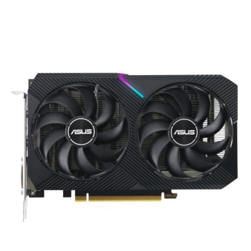 Scheda grafica NVIDIA GeForce RTX 3050 V2 OC Edition 8GB GDDR6 128-bit 14 Gbps PCIe 4.0 - ASUS Dual DUAL-RTX3050-O8G-V2