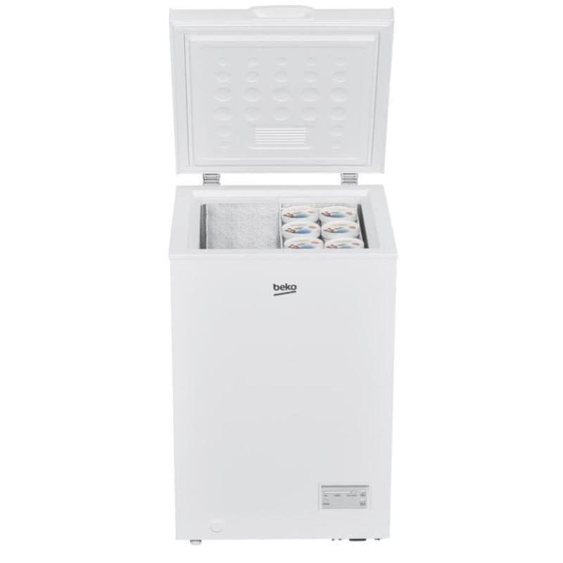 Congelatore a pozzo a libera installazione 98 litri classe energetica F bianco - Beko CF100WN