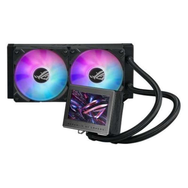Dissipatore a liquido per CPU con LCD 3,5 e 2 ventole 120 mm - ASUS ROG Ryujin III 240 ARGB