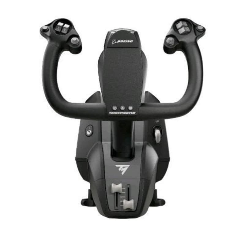 Yoke per simulatore di volo 100% in metallo jack microfono Xbox e PC grigio - Thrustmaster TCA Yoke Boeing Edition