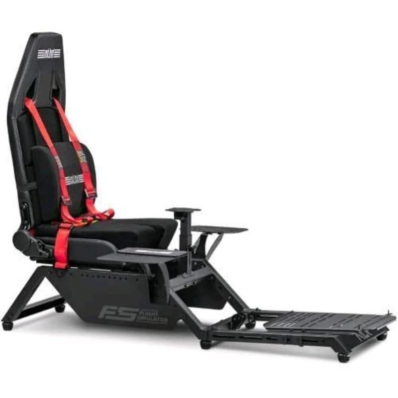 Postazione per simulatore di volo nero/rosso - Next Level Racing Flight Simulator