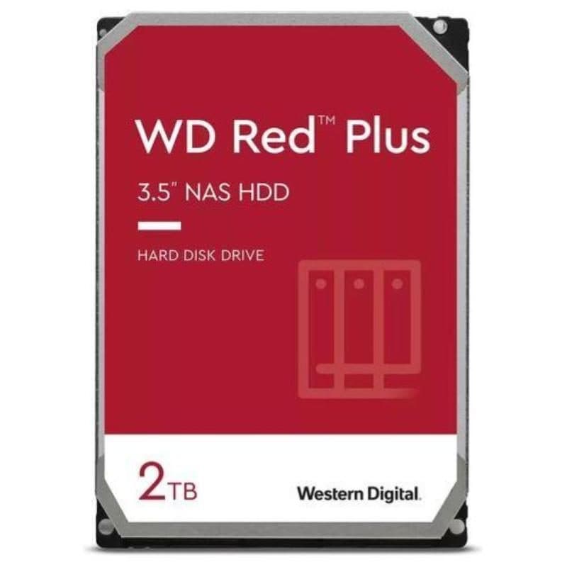 HDD interno 2TB 3,5 pollici SATA 6 Gb/s 5400 rpm buffer 64 MB - WD Red WD20EFPX