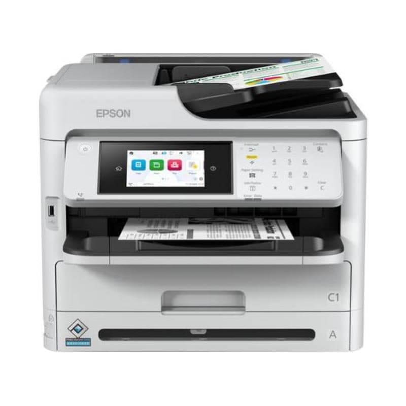 Stampante multifunzione ink jet A4 b/n Wi-Fi scanner fax LAN 34 ppm - Epson WorkForce Pro WF-M5899DWF