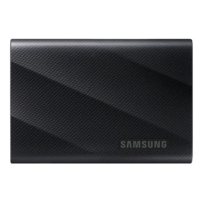 SSD esterno portatile 2TB NVMe crittografato 256 bit AES USB-C 3.2 Gen 2x2 nero - Samsung T9
