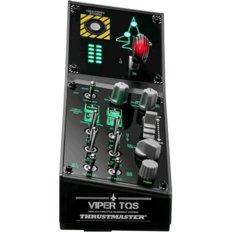 Pannello di controllo retroilluminato per PC con 43 pulsanti azione in metallo - Thrustmaster Viper Panel