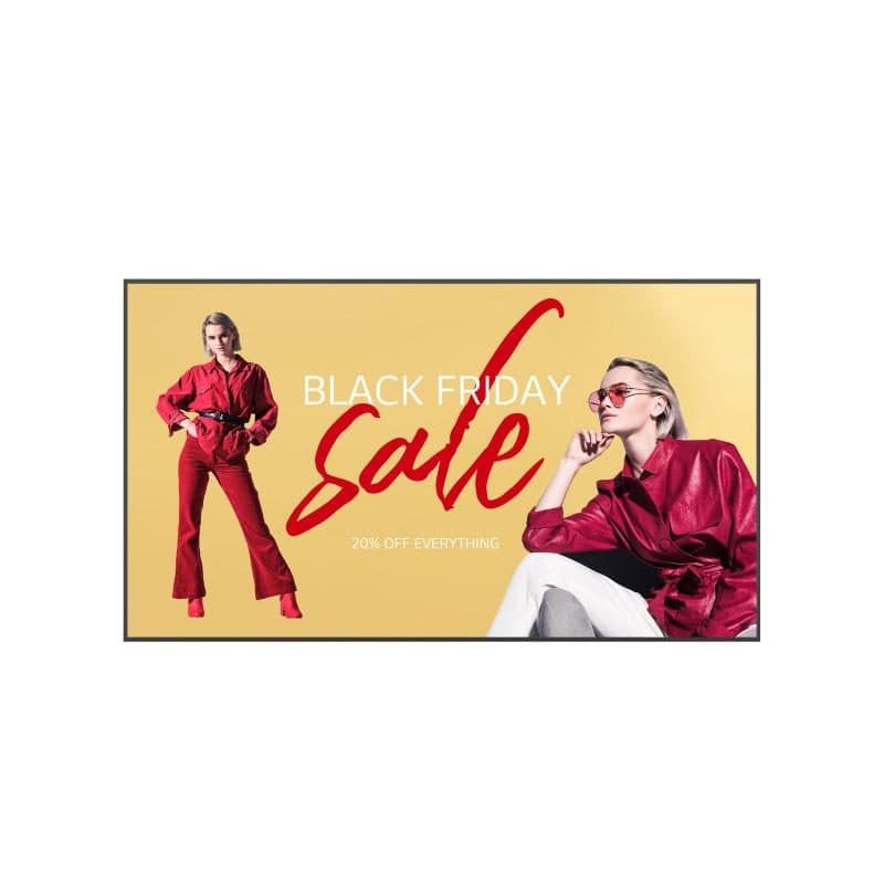 Pannello piatto per segnaletica digitale 98 pollici LCD Wi-Fi 500 cd/m² 4K Ultra HD nero webOS 16/7 - LG 98UM5K