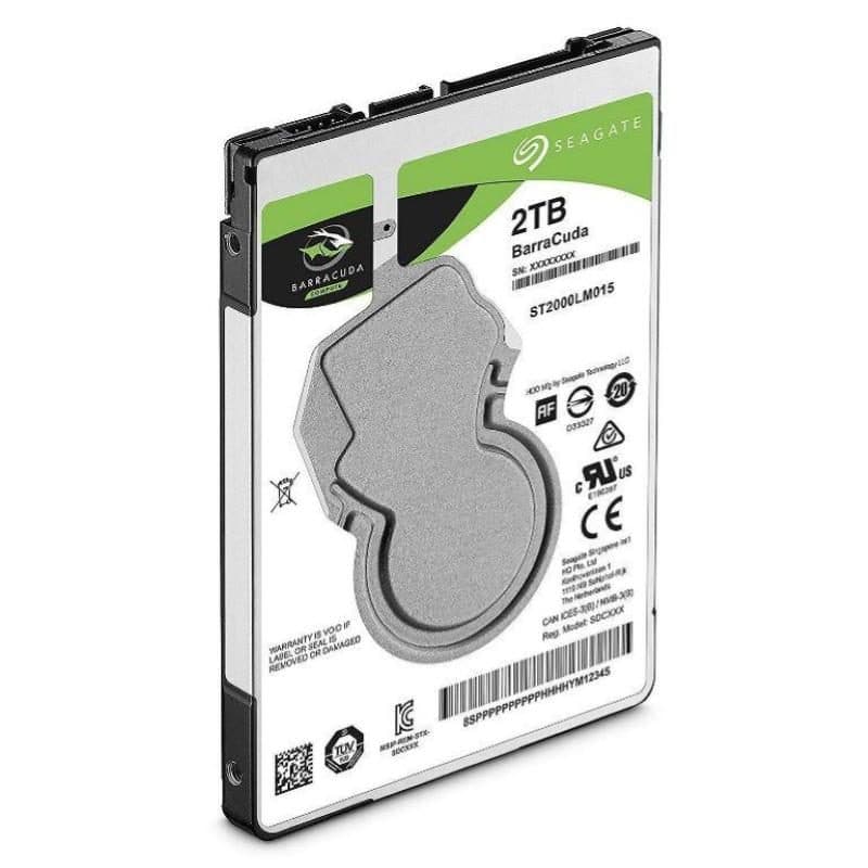 Hard disk HDD 2TB 2,5 pollici 5400 RPM SATA 3 cache 128MB - Seagate Barracuda