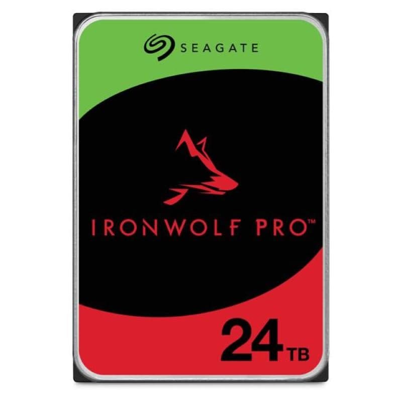HDD 24TB SATA III 3,5 pollici buffer 512MB 7.200 rpm - Seagate IronWolf Pro ST24000NT002