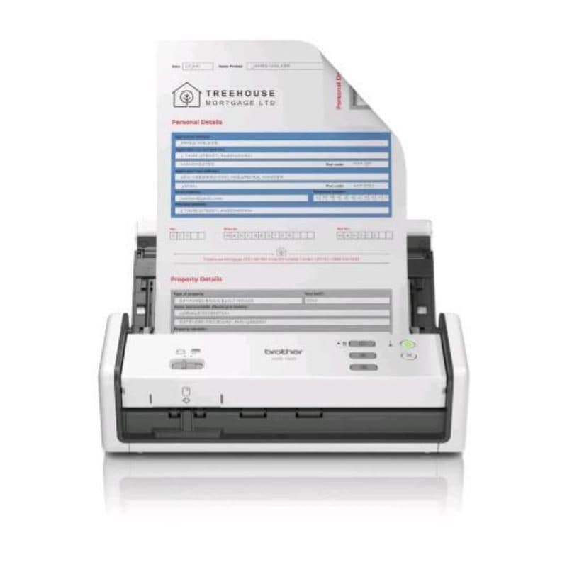 Scanner ADF 1200x1200 dpi A4 bianco - Brother ADS-1300