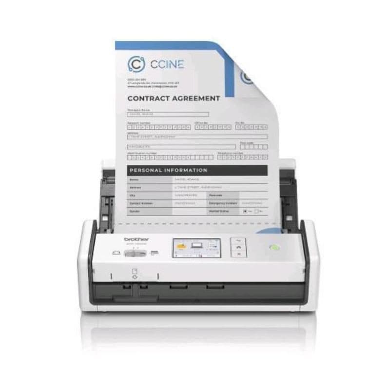 Scanner ADF 1200x1200 dpi A4 bianco - Brother ADS-1800W