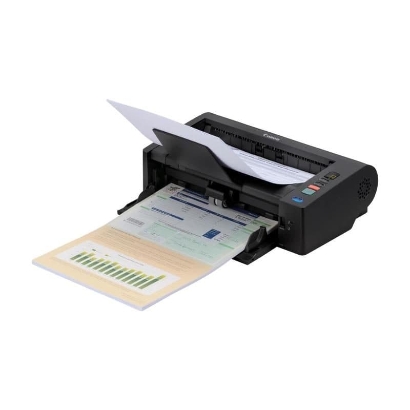 Scanner documentale A4 con ADF e alimentatore di fogli duplex USB 2.0 40 ppm 600 dpi nero - Canon imageFORMULA DR-M140II