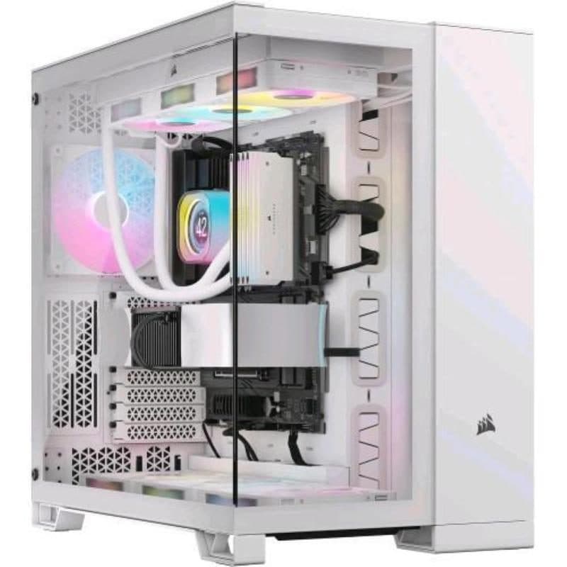 Case midi tower vetro temperato mini-ITX/mATX/ATX/E-ATX bianco - Corsair 6500X
