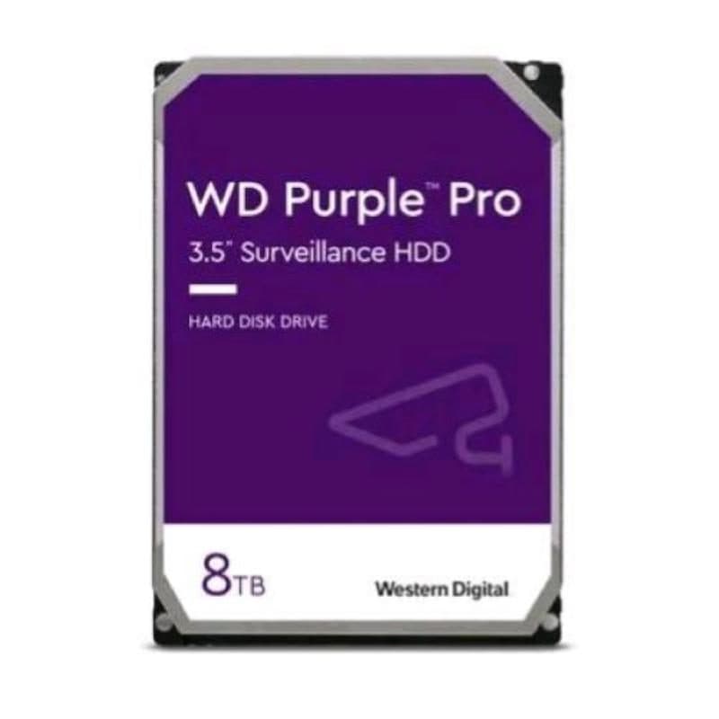 Hard disk 8.000 GB SATA III 3.5 pollici 7.200 rpm cache 256 MB - Western Digital WD Purple Pro WD8002PURP