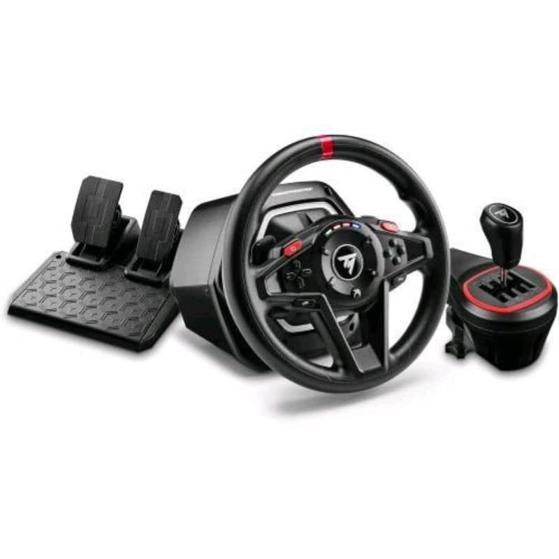 Volante con pedali e pulsante del freno a mano USB per PC e Xbox - Thrustmaster T128 Shifter Pack