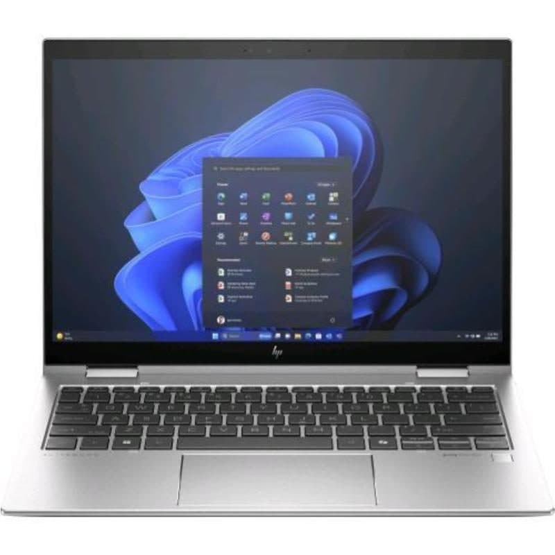 Notebook 13.3 pollici WUXGA touch Intel Core Ultra 7 155U 16GB RAM SSD 512GB Windows 11 Pro argento - HP Envy x360 830 G11