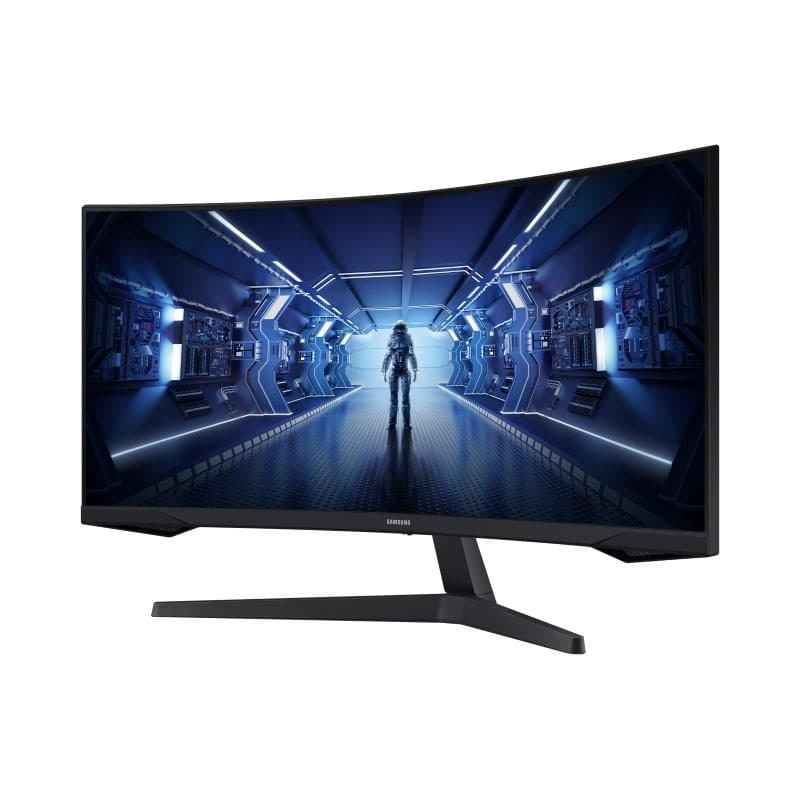 Monitor gaming curvo 1000R 34 pollici Ultra WQHD 3440x1440 21:9 VA 165Hz 1ms - Samsung Odyssey G5 C34G55
