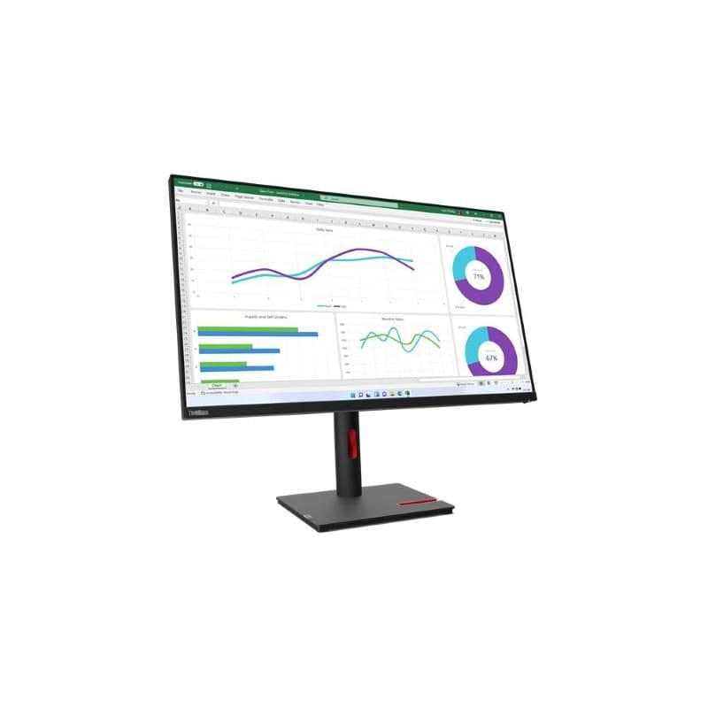 Monitor LED 31.5 pollici Quad HD 2560x1440 nero - Lenovo ThinkVision T32h-30
