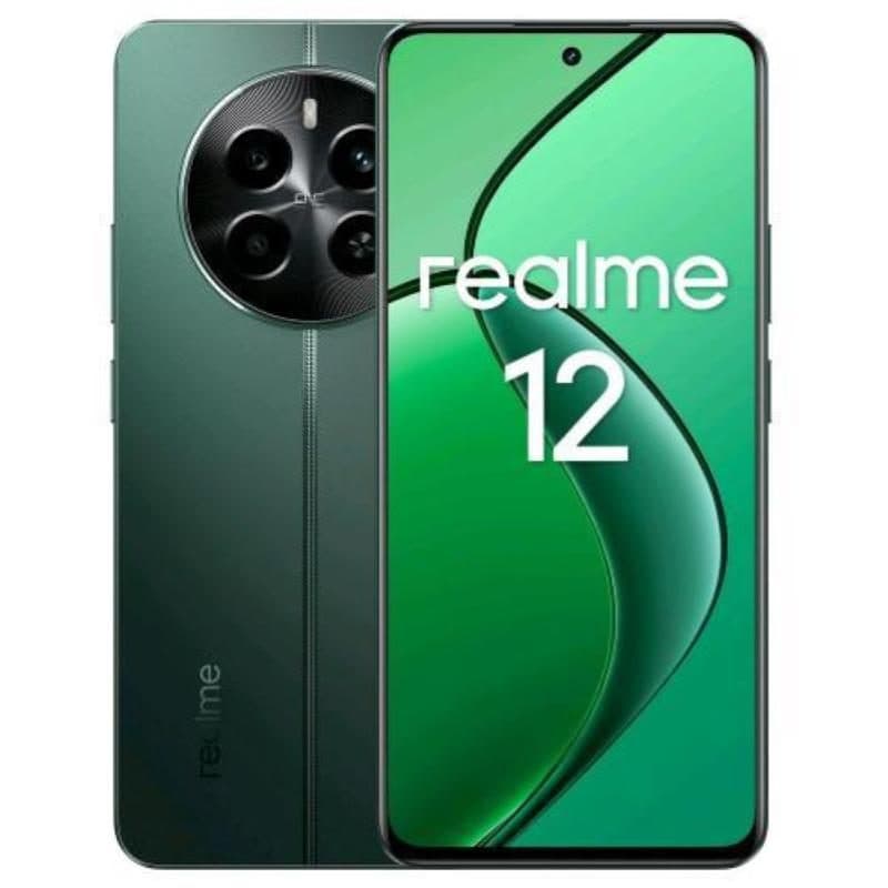 Smartphone dual SIM 6.67 pollici octa core 512GB RAM 8GB 4G LTE verde - Realme 12