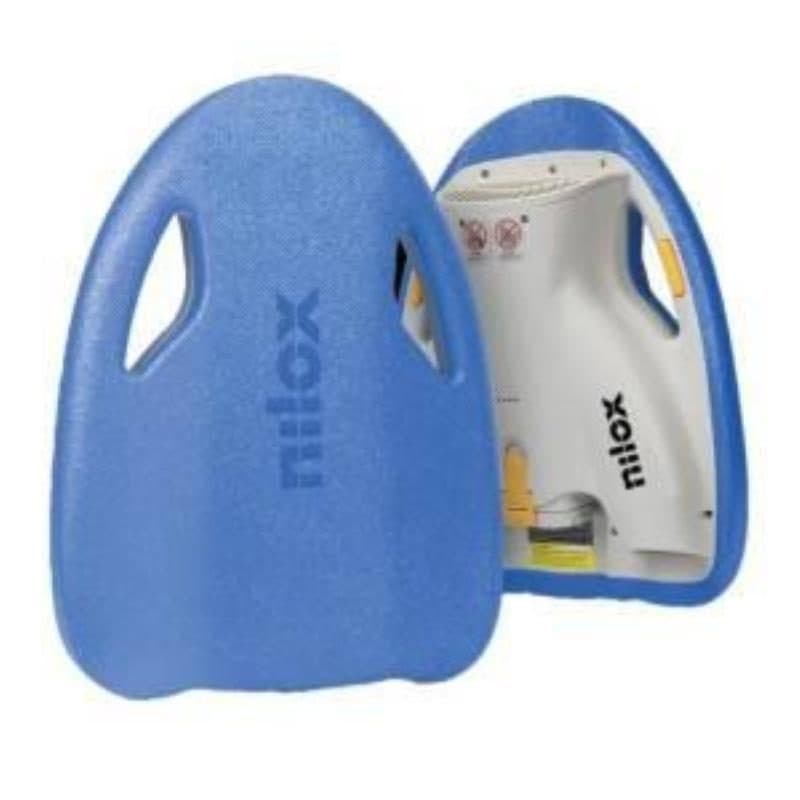 Tavoletta da nuoto elettrica per immersioni fino a 2 m di profondità, batteria 37V - Nilox Waterboard