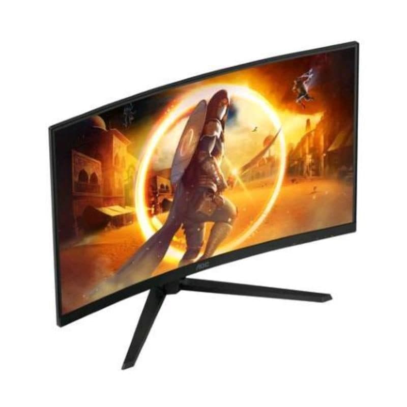 Monitor curvo 32 pollici LED VA HDR 16:9 contrasto 3.500:1 2 HDMI 1 DisplayPort nero/grigio - AOC G4