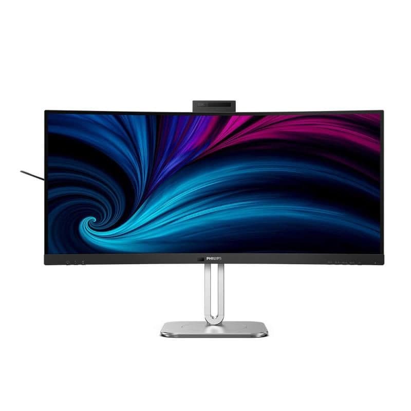 Monitor curvo 34 pollici WQHD 3440x1440 120Hz VA 4 ms DisplayHDR 400 Thunderbolt 4 carbone - Philips 34B2U6603CH