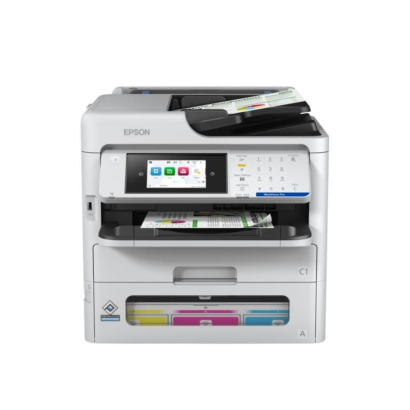 Stampante multifunzione a getto d'inchiostro A4 4800 x 1200 dpi 35 ppm Wi-Fi - Epson WorkForce Pro EM-C800RDWF