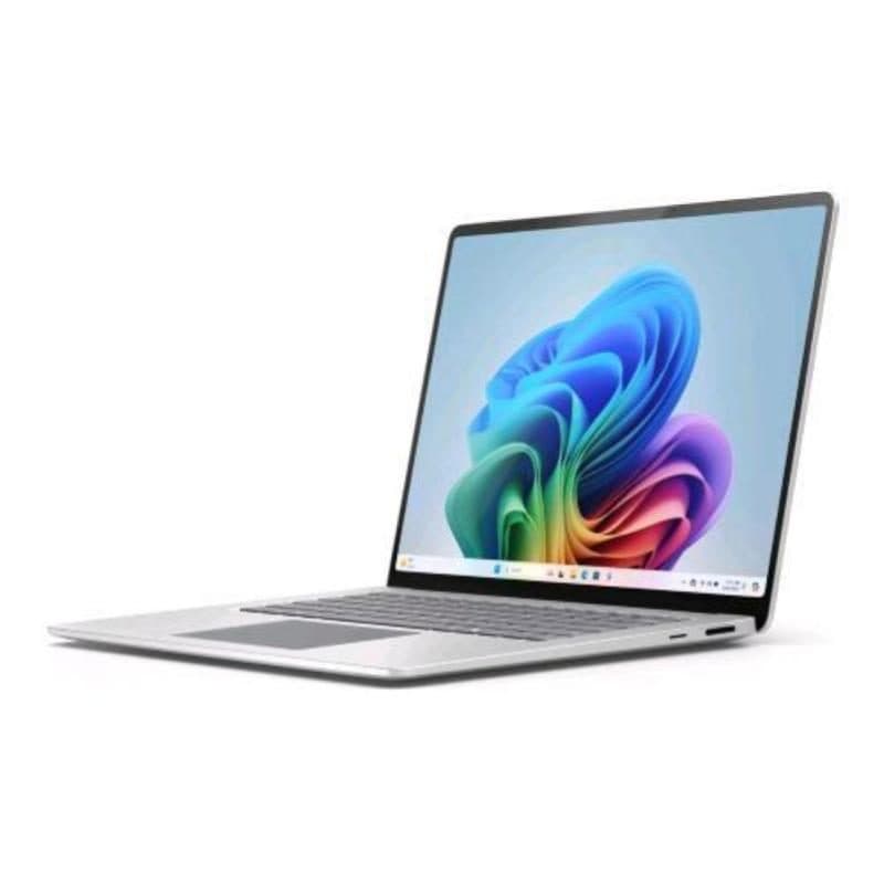 Notebook 15 pollici touch screen Snapdragon X Elite 16GB RAM SSD 256GB Windows 11 Pro platino - Microsoft Surface Laptop 7