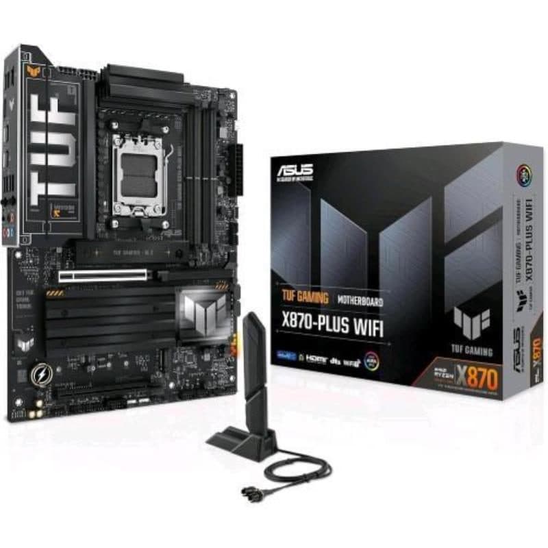 Scheda madre AMD X870 socket AM5 ATX Wi-Fi - ASUS TUF Gaming X870-Plus WiFi