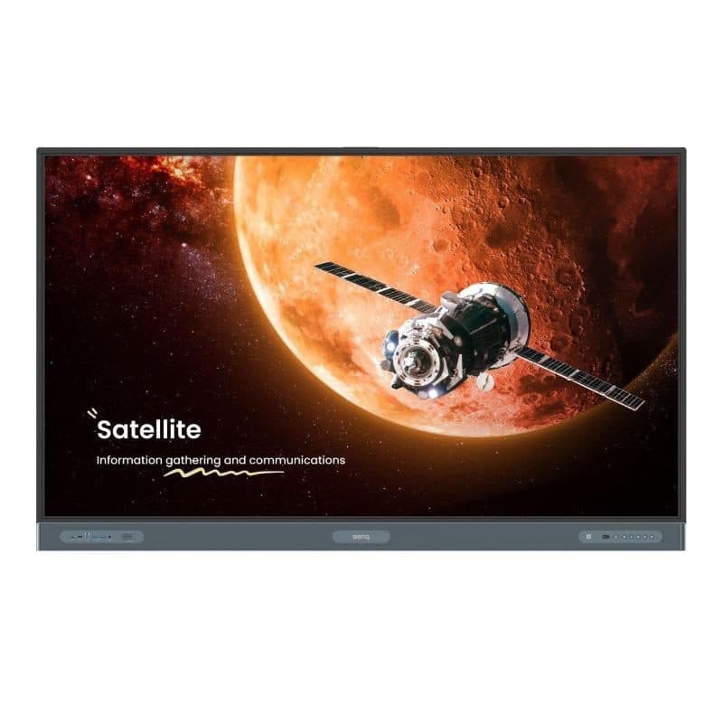 Lavagna interattiva 65 pollici 3840x2160 touch screen nera - BenQ RP6504