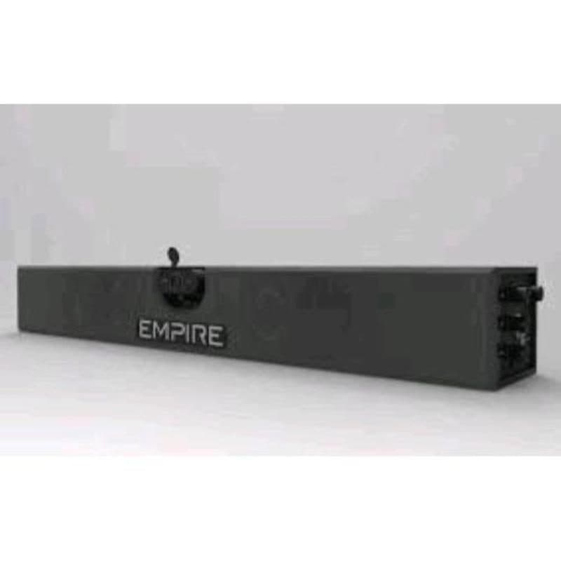 Kit videoconferenza con webcam 4K, soundbar 100 W e due microfoni wireless UHF nero - Empire AV.SBC1B