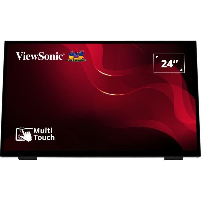 Monitor touch 24 pollici IPS capacitivo 10 punti VGA HDMI DisplayPort con speaker - ViewSonic