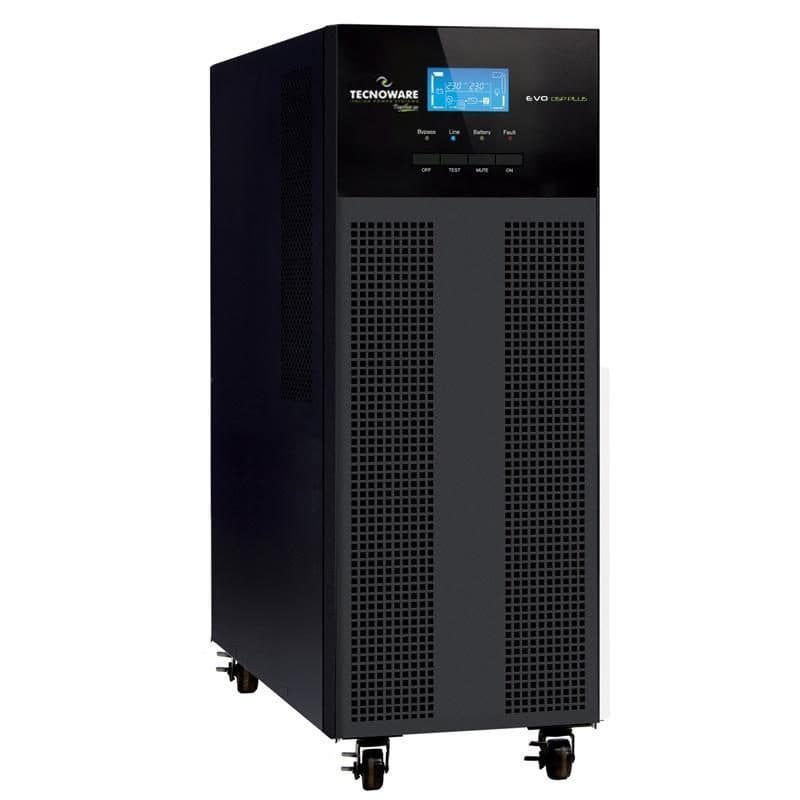 Gruppo di continuità UPS online 5,5 kVA PF 0,9 con 12 batterie 12 Vdc 9 Ah - Tecnoware DSP Plus