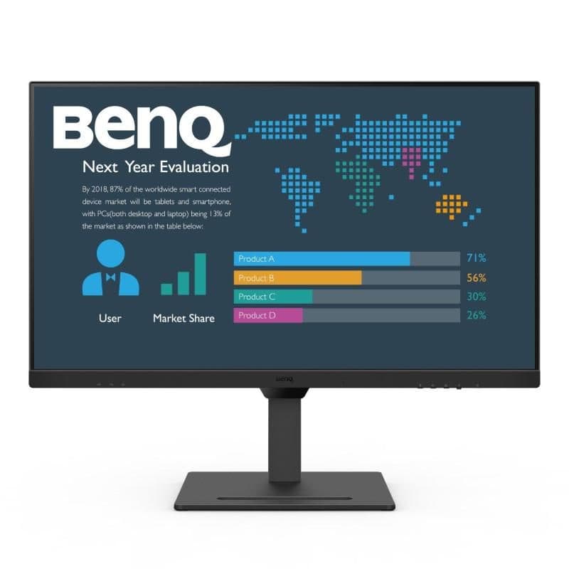 Monitor 32 pollici IPS 2K 2560 HDMI DisplayPort USB-C regolabile in altezza pivot - BenQ BL3290QT