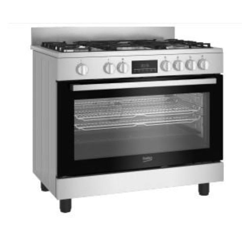 Cucina a gas 5 fuochi con forno a gas - Beko