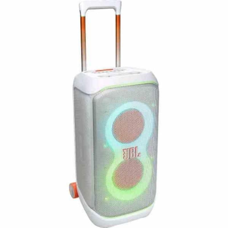 Cassa audio amplificata 240 W RMS con effetti luce e karaoke bianca - PartyBox Stage 320