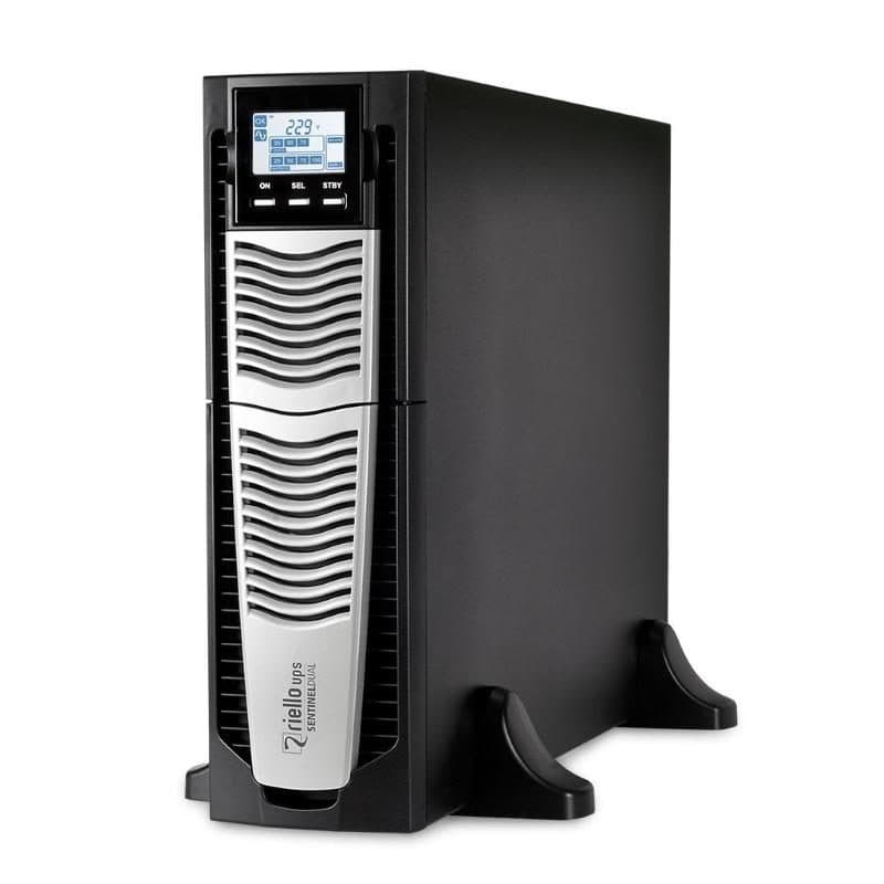 Gruppo di continuità UPS tower/rack online doppia conversione 5000 VA 5000 W autonomia 14 min - Riello Sentinel Dual 5000
