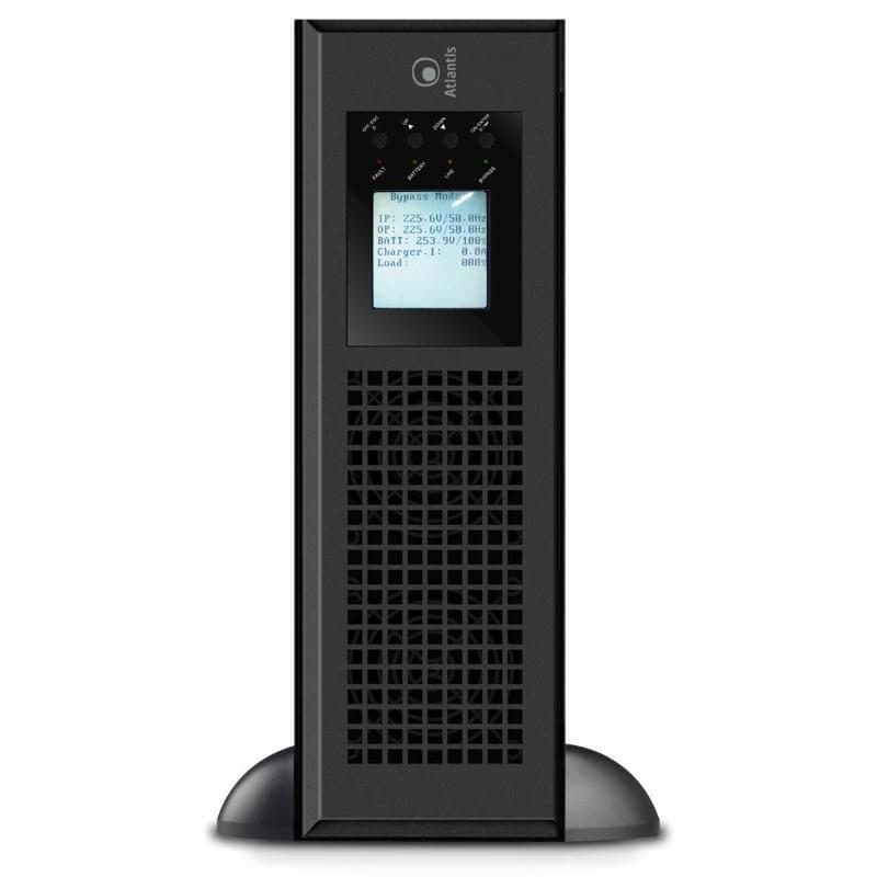 Gruppo di continuità UPS rack 3U online 10000 VA 10000 W trifase senza batterie - Atlantis A03-OP10001-RCPM